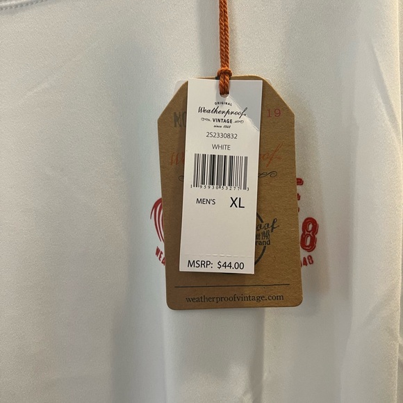 NEW WEATHERPROOF  VINTAGE “DUSTY PINK”  SIZE (XL) RASH GUARD UPF 50+ - Picture 7 of 7